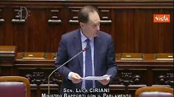 Guerra Gaza, Ciriani: "Governo sta chiedendo a Israele un cessate il fuoco immediato"