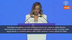 Meloni ad Astana: "Momento storico per le nostre relazioni"