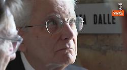 Mattarella visita il Museo Storico della Liberazione di Via Tasso