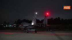 Israele attacca Iran, il decollo dei mezzi dell'Idf impiegati nel blitz