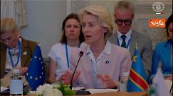 Von der Leyen: Piano Mattei esempio perfetto per dare forma al Global Gateway