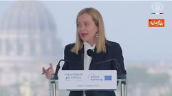 Meloni: In Africa &egrave; in gioco nostro futuro, italiani ed europei sono chiamati a fare la differenza