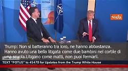 Guerra Israele Iran, Trump: Hanno litigato come bimbi, Rutte: Pap&agrave; a volte deve usare modi forti