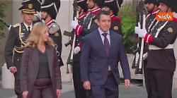 La premier Meloni incontra a Palazzo Chigi il Presidente dell'Ecuador Daniel Noboa