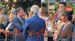 4 Luglio, Conte a Villa Taverna, l'Ambasciata Usa a Roma, per la festa d'Indipendenza americana