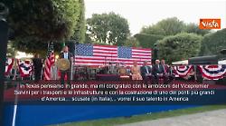 Lapsus dell'Ambasciatore Fertitta: Salvini sta costruendo il ponte più grande d'America