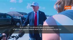 Trump: "Continuiamo a dare armi a Kiev, ma dobbiamo essere sicuri di averne abbastanza per noi"