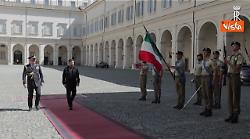 Mattarella riceve Zelensky al Quirinale