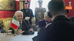 Mattarella a Zelensky: Pieno sostegno dell&rsquo;Italia all&rsquo;Ucraina
