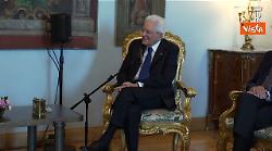 Mattarella riceve l'Alto Commissario delle Nazioni Unite per i Rifugiati Filippo Grandi al Quirinale