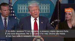 Trump su guardia nazionale a Washington: Se arrivano sputi i poliziotti autorizzati a picchiare
