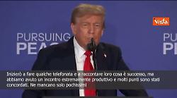 Trump ad Ancholage: Incontro produttivo, chiamer&ograve; Zelensky e altri leader