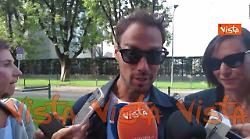Fognini alla camera ardente di Armani: Onorati di aver fatto parte della sua vita sportiva