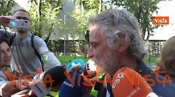 Lo Verso (attore) alla camera ardente di Armani: I suoi occhi fermavano il tempo e lo spazio