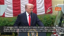 Anniversario attentato 11 settembre, Trump: Americani hanno dimostrato che mai si arrenderemo