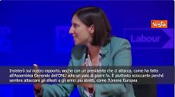 Schlein: Scioccante che Trump all'Onu abbia attaccato un alleato stretto come l'Ue