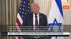 Trump: Alcuni Paesi europei hanno stupidamente riconosciuto la Palestina