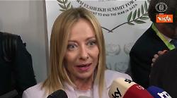 Meloni: Giornata storica, l'Italia è pronta a fare la sua parte a Gaza