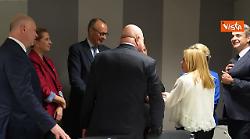 Meloni arriva al consiglio Ue di Bruxelles