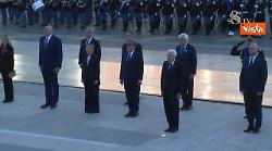 4 Novembre, Mattarella Meloni, La Russa, Fontana a Altare Patria per Giornata Unità Nazionale