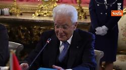 Mattarella riceve Abu Mazen: Italia e Palestina legate da una profonda amicizia