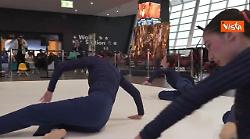 Voglio essere l'ultima, performance di danza Aeroporto Fiumicino per Giornata contro violenza donne