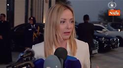 Meloni: Entro fine anno decreto per inviare aiuti per popolazione Ucraina
