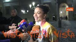 Paolini: "Il Presidente Mattarella mi ha dato il suo in bocca al lupo"