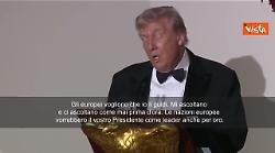Trump: Gli europei vogliono che io li guidi