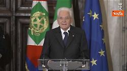 Mattarella: Mosca non può evocare la pace e muovere la guerra