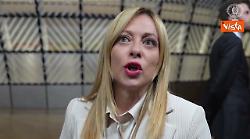 Meloni: Ue si riserva utilizzo asset russi rispettando il diritto internazionale