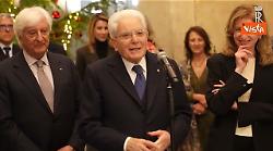 Mattarella riceve bimbi ospiti di case famiglia per doni e auguri natalizi al Quirinale