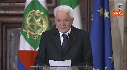 Mattarella: Grazie ai giornalisti, lavorano per pluralismo