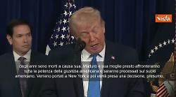 Trump: Maduro e sua moglie incriminati per narcoterrorismo contro gli Usa