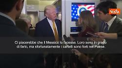 Trump: Dovremo fare qualcosa con il Messico. Cartelli della droga controllano il Paese