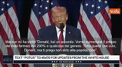 Trump imita Macron sui dazi: "Ti prego Donald, non dirlo alla popolazione" l