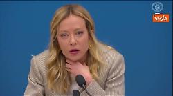 Meloni: Su sicurezza spesso toghe rendono vano lavoro di forze dell'ordine e Parlamento