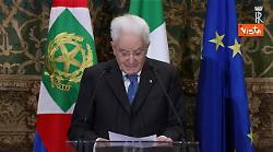 Mattarella: "Giudici siano imparziali in ogni contesto per non intaccare fiducia nella magistratura"