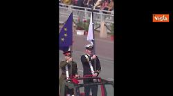 Von der Leyen in abiti tradizionali indiani con premier Modi a parata Repubblica a Nuova Dheli