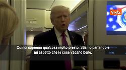 Trump sull'Iran: Negoziati in corso, non avranno mai l'arma nucleare