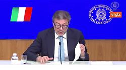 Approvato il Def, Giorgetti: Abbiamo adeguato il Pil, nel 2026 da +0,7% a +0,6%