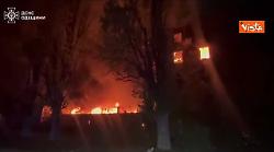 Guerra Ucraina, massiccio attacco russo con oltre 200 droni, feriti e blackout in varie citt&agrave;