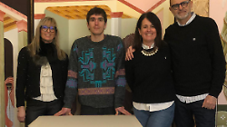 consegna della seta per il Drappellone a Ismaele Nones