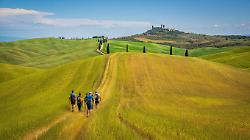 Trekking in val d'Orcia 