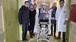 Un ecotomografo per le Scotte dall'Associazione contro il carcinoma colo-rettale