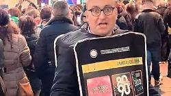 Andy Bellotti a Sanremo: "Vivo un ritmo frenetico in contatto con la gente&rdquo;