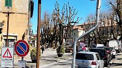 Ztl, confronto ad Abbadia San Salvatore