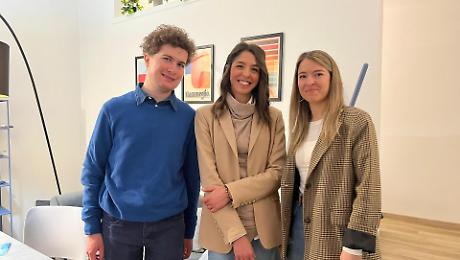 Bernardino Ermini, responsabile accoglienza - Claudia Paccani ed Elisa Guerri, Cooperativa Tabit