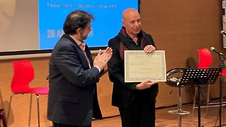 L'Universit&agrave; per Stranieri di Siena omaggia Nabil Salameh