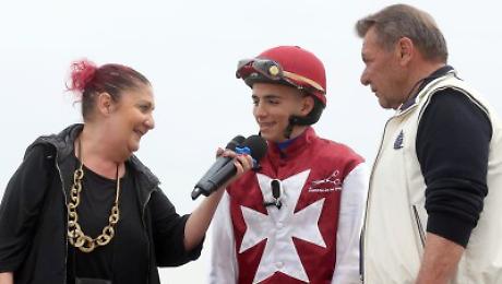 Brilla il figlio di Carlo Sanna